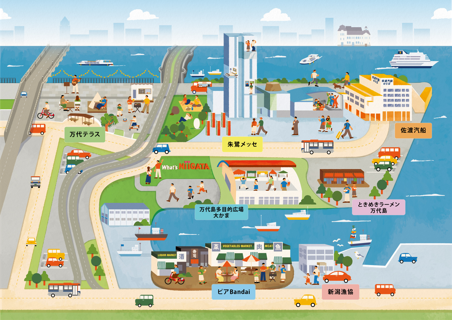 万代島ップ